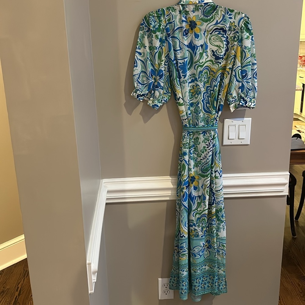 Flying Tomato Call It Love Floral Shirt Dress Size Large - Picture 13 of 15